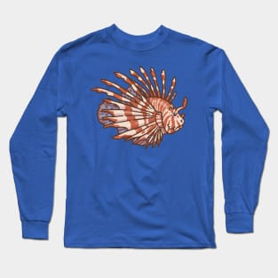 Red Lionfish Long Sleeve T-Shirt